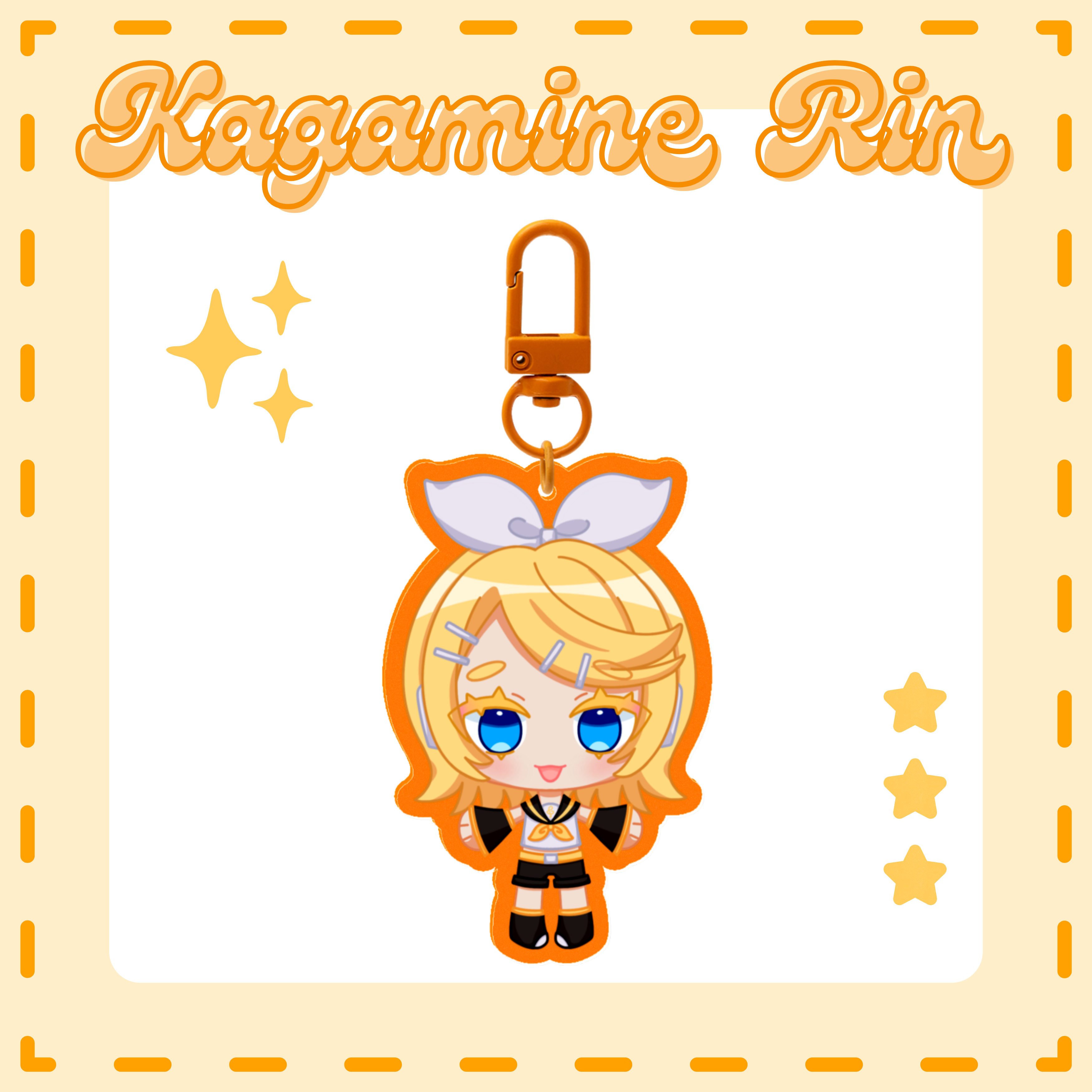 Vocaloid Kagamine Rin Keychain