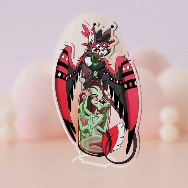 Huskerdust – Pirate Husk & Mermaid Angel – Acrylic Standees