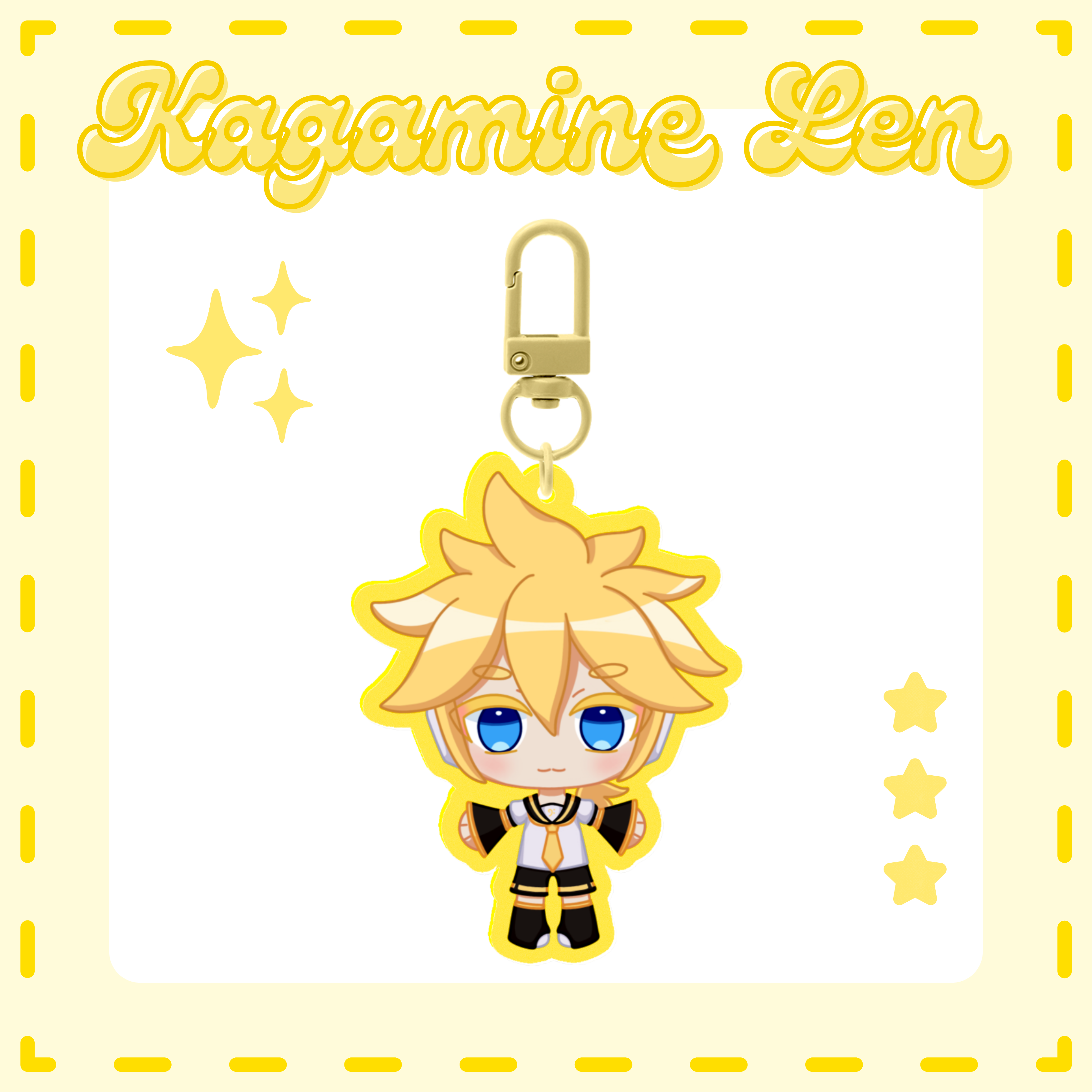 Vocaloid Kagamine Len Keychain