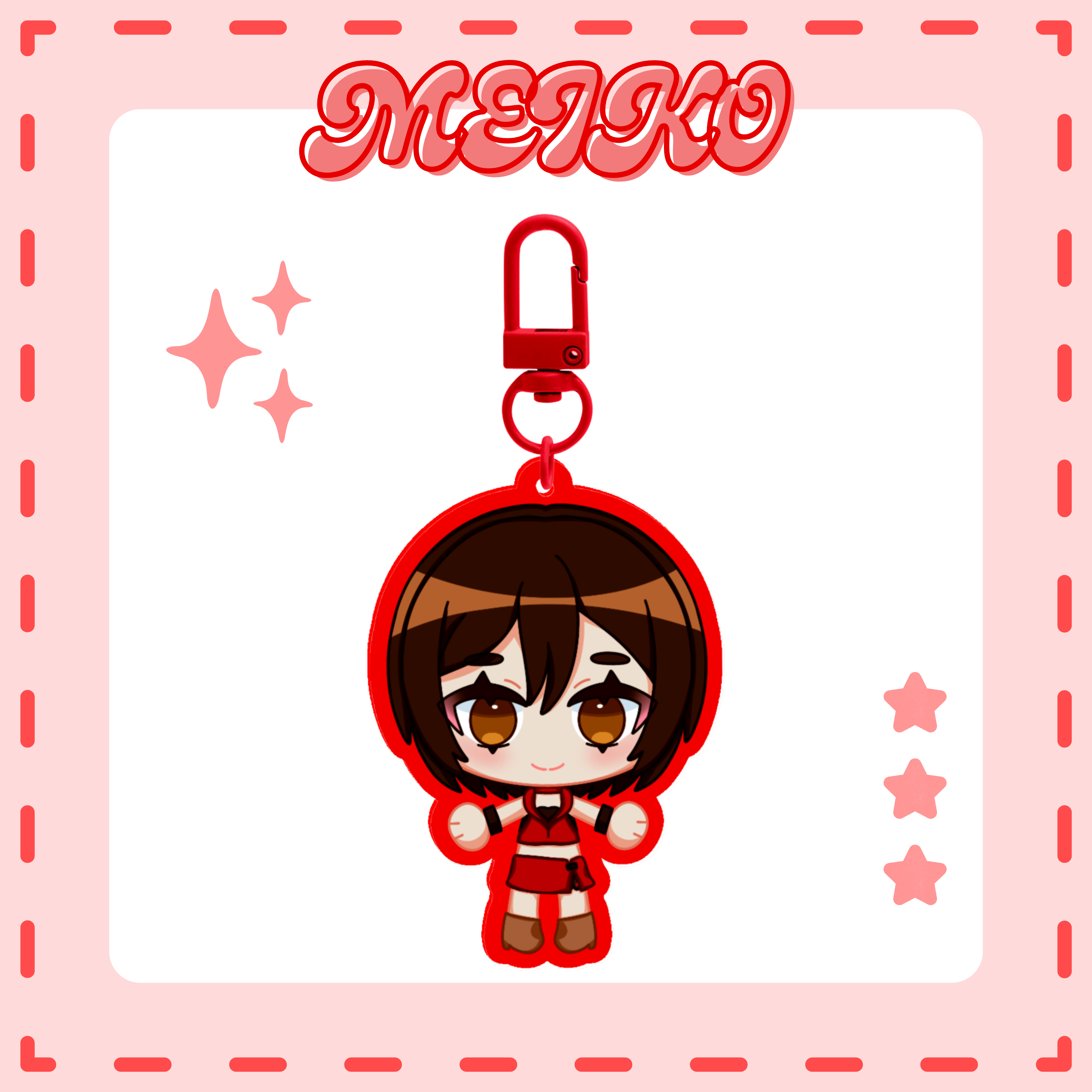 Vocaloid MEIKO Keychain