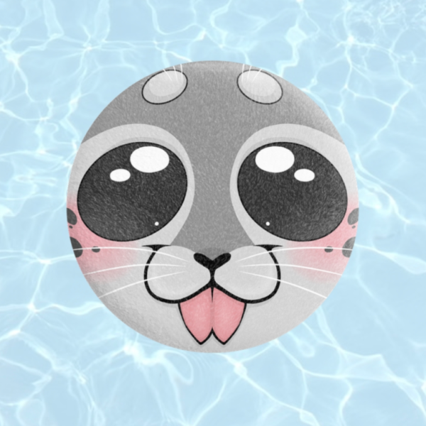 Seal Plush Button