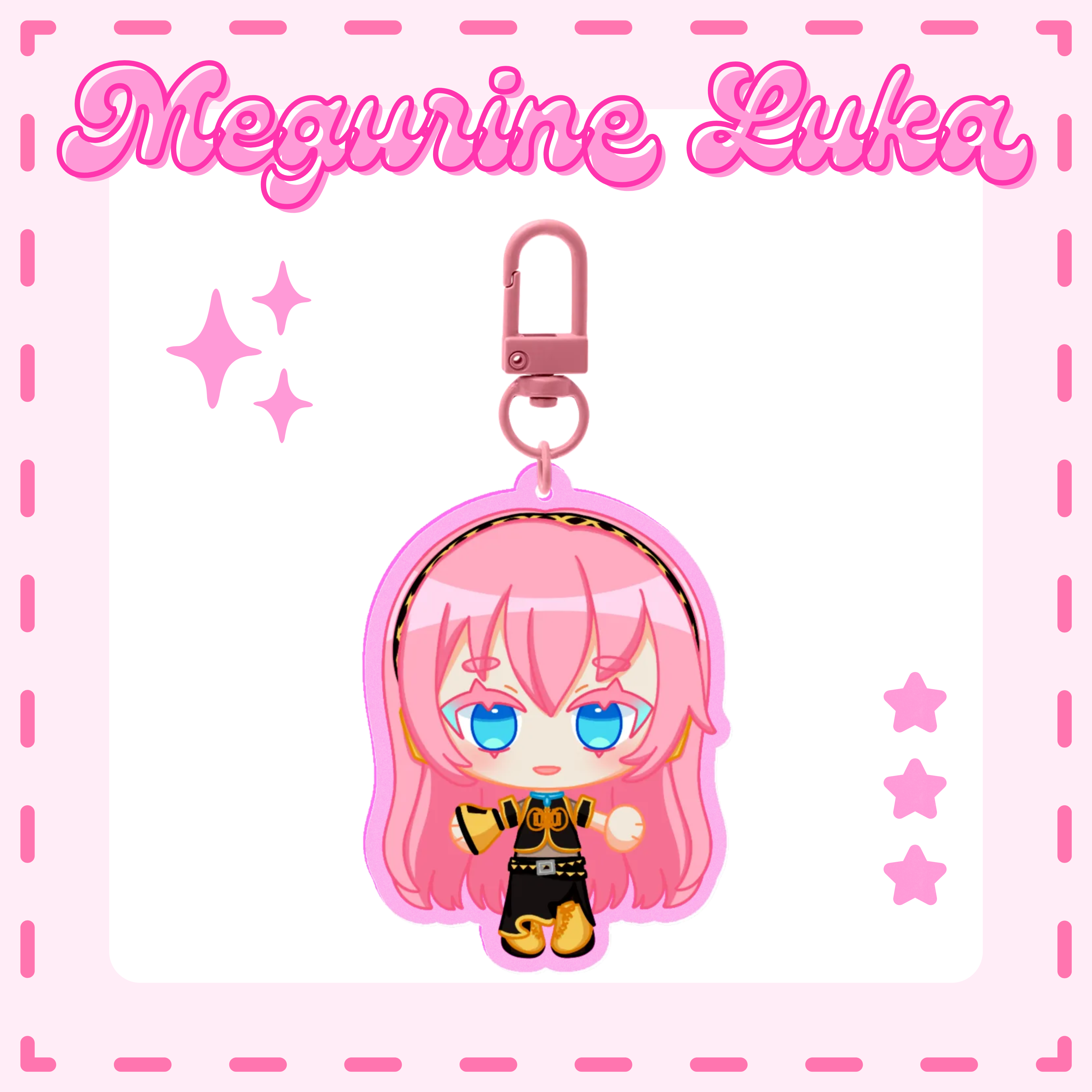 Vocaloid Megurine Luka Keychain