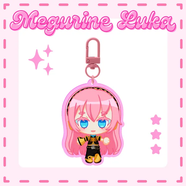 Vocaloid Megurine Luka Keychain