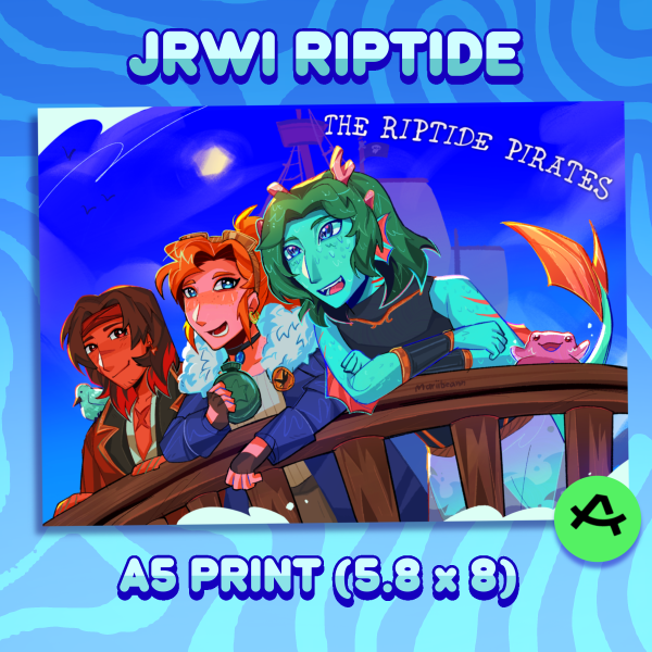 Riptide print