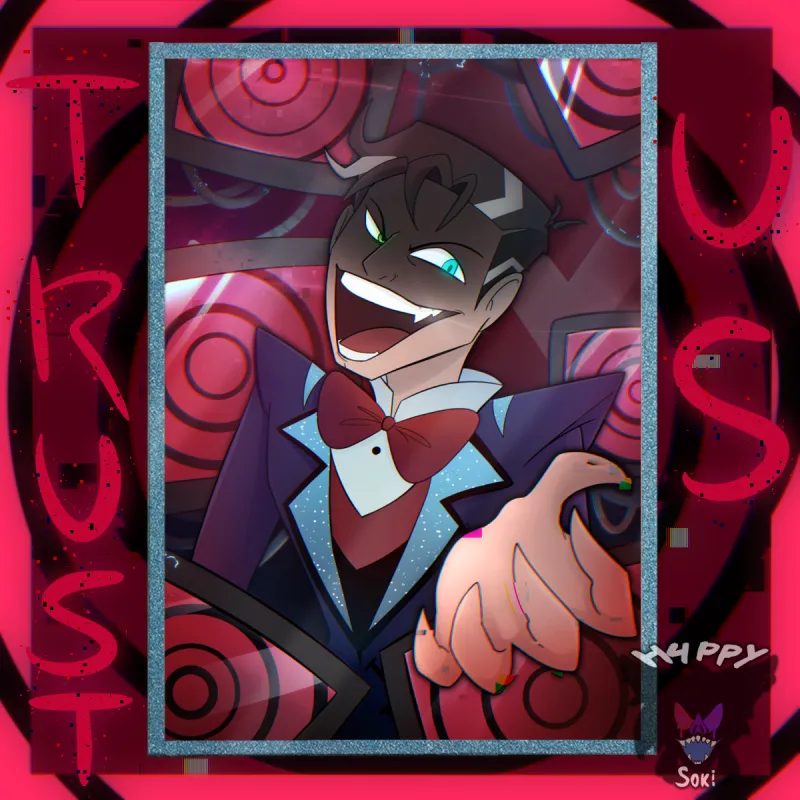 HAZBINHOTEL トレカ VINCENT WHITTMAN VOX Hazbin Hotel Season 2 Vincent Whitman FOIL Rare 2nd Edition