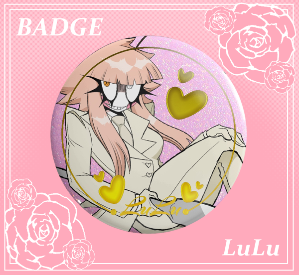 LuLu Foil Badge - 2026 Valentine LuTrio Collection