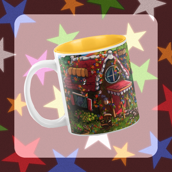 Gwagwa Cottage Mug - Gwagwa Republic by Jayivee