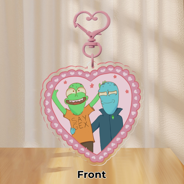 [Solar Opposites] Terry and Korvo Acrylic Keychain