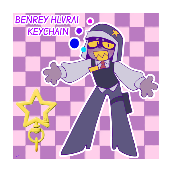 Benrey Hlvrai Keychain
