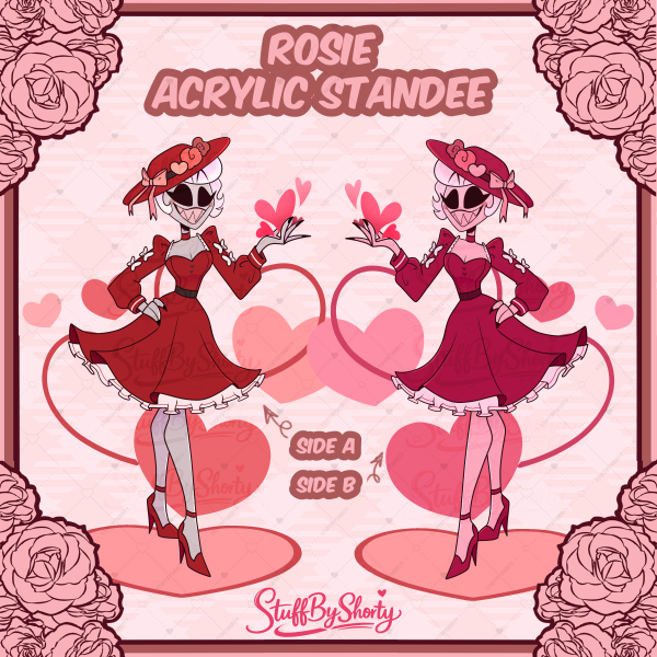 Hazbin Hotel - Rosie Standee 6"