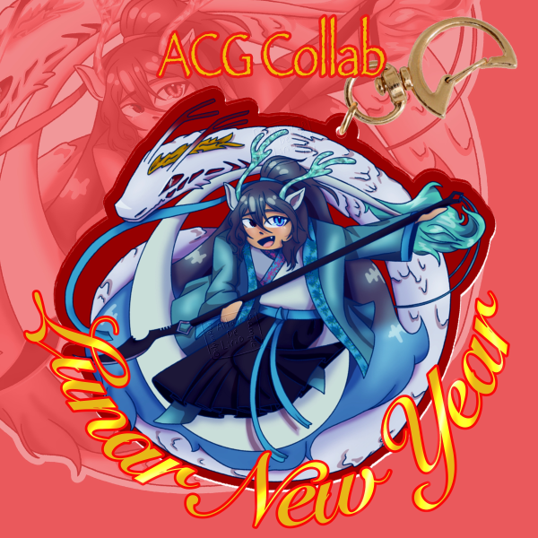 [Limbus Company] Hong Lu LNY Special (keychain)