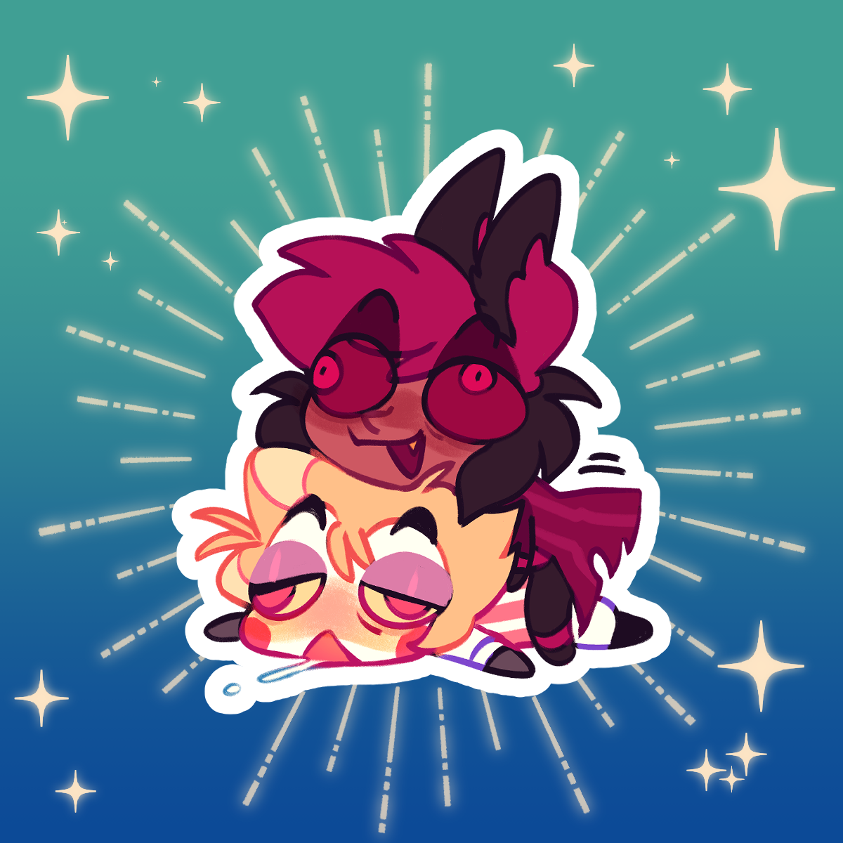 PLAP Radioapple || Die Cut Sticker