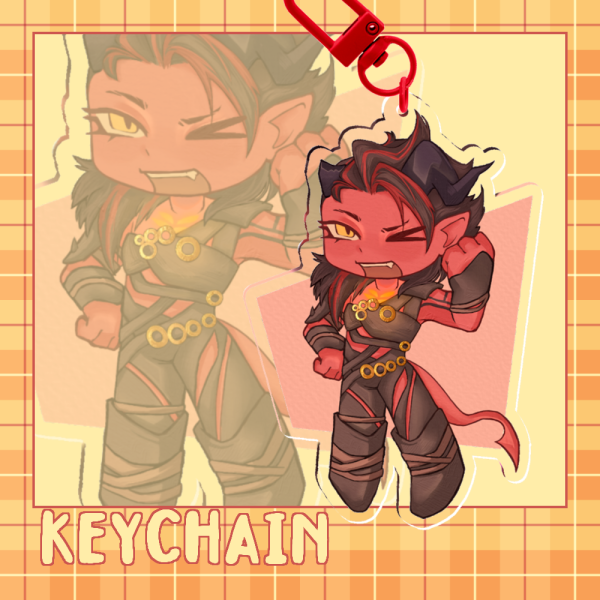 BG3 || Karlach Keychain
