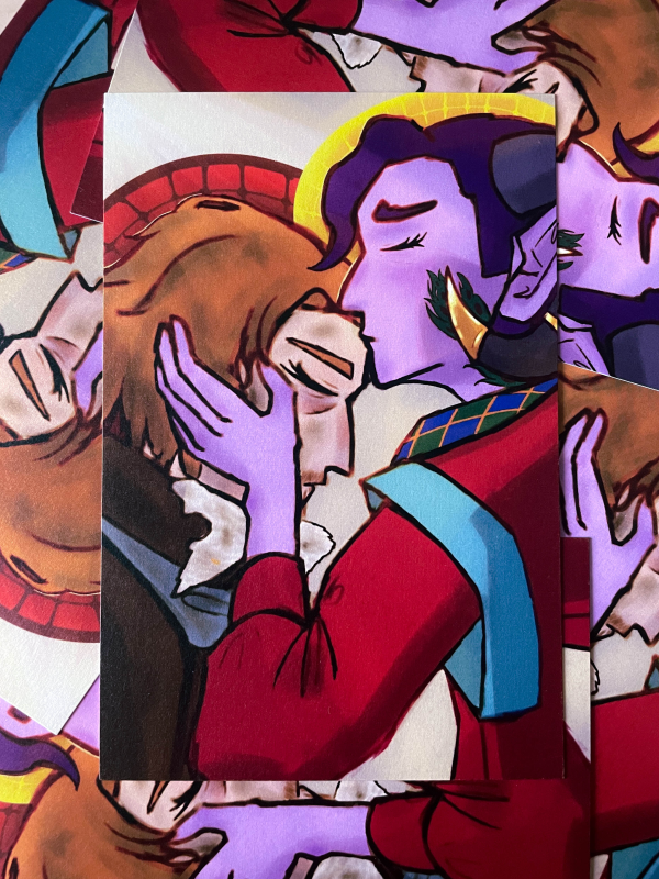 Widowmauk (Caleb/Mollymauk Critical Role : Mighty Nein) - Postcards
