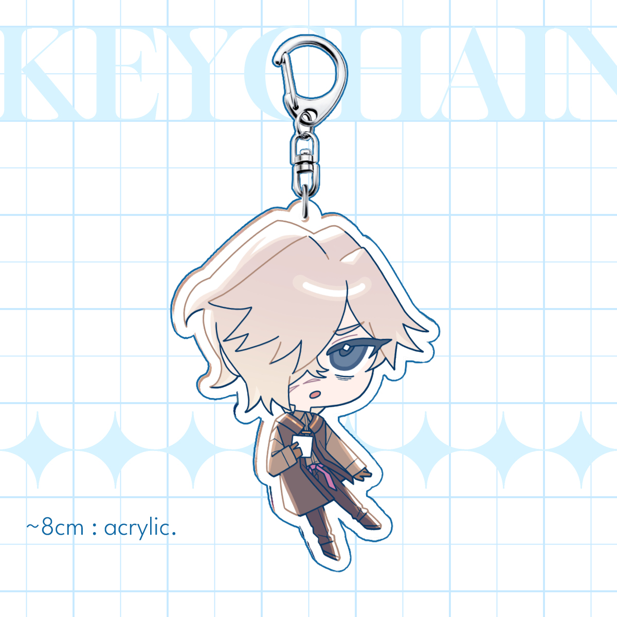 Elic Keychain - Bluebell's Resolve