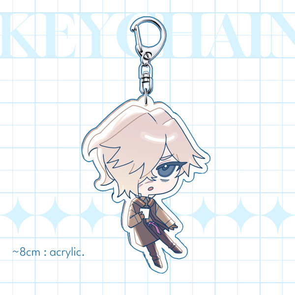 Elic Keychain - Bluebell's Resolve
