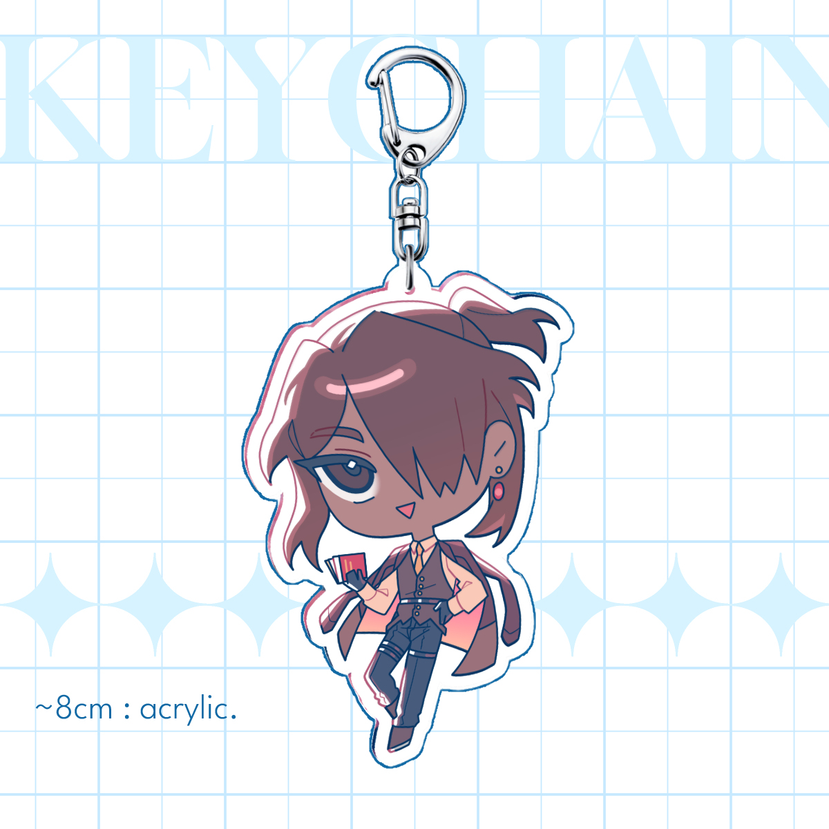 Shou Keychain - Bluebell's Resolve