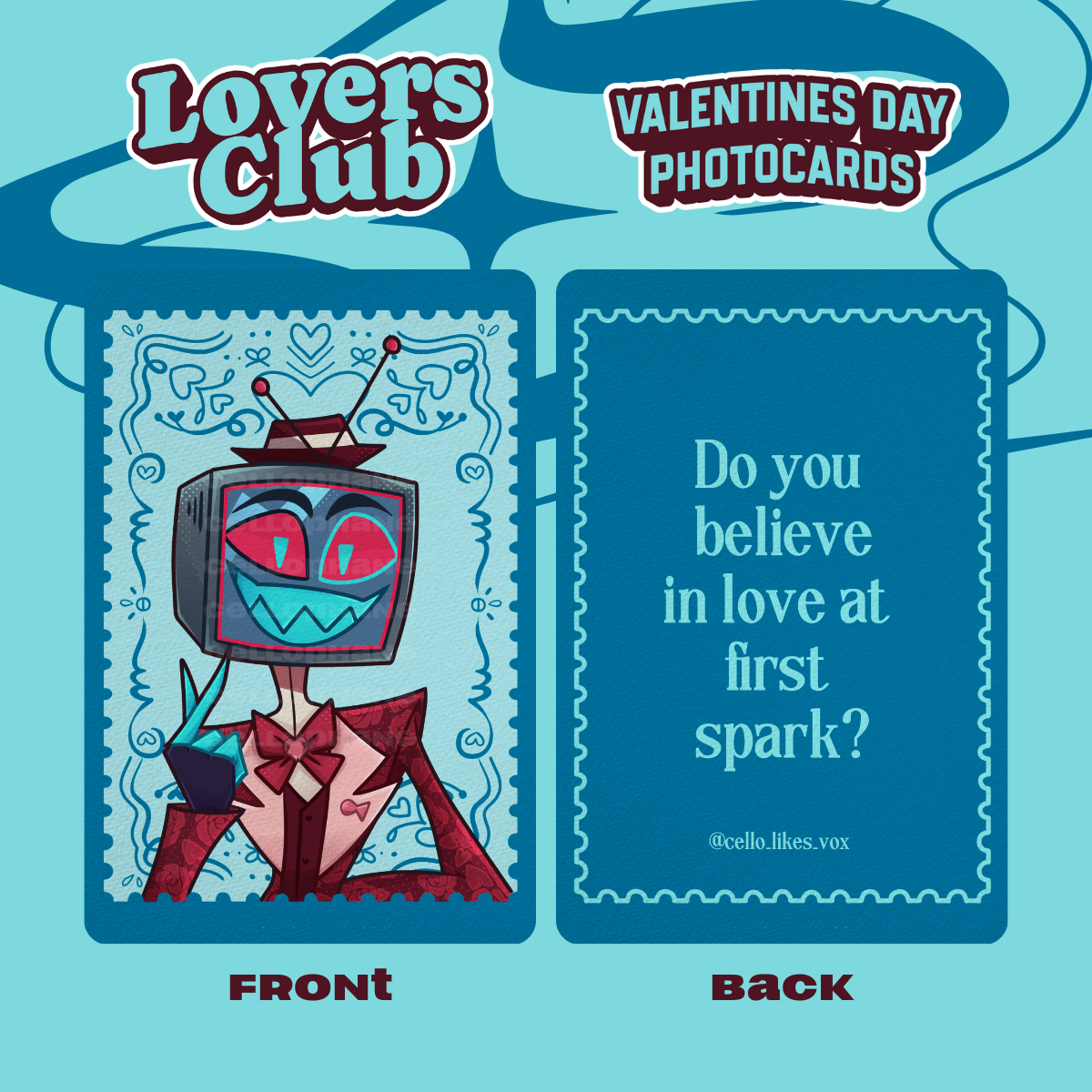 BOX VOX VALENTINES DAY CARD