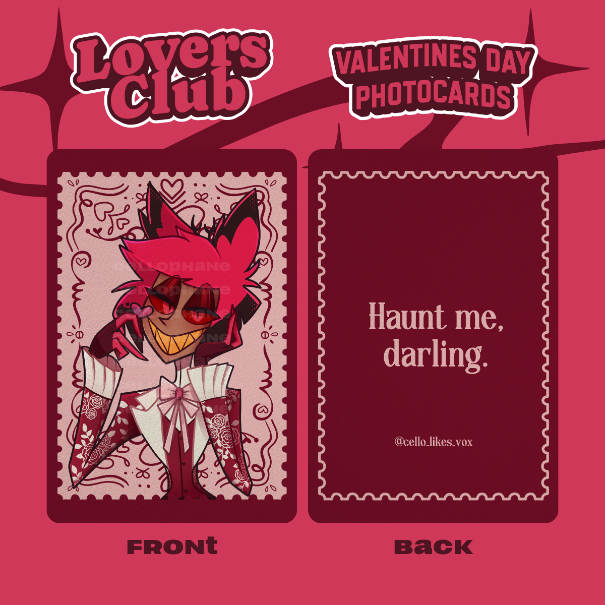 ALASTOR VALENTINES DAY CARD