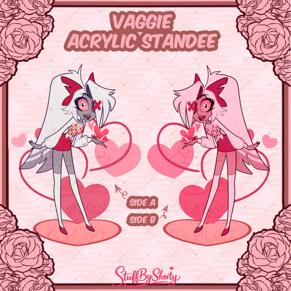 Hazbin Hotel - Vaggie Standee 6"