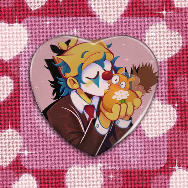 Just Married! Heart Badge - Gwagwa Republic by Jayivee