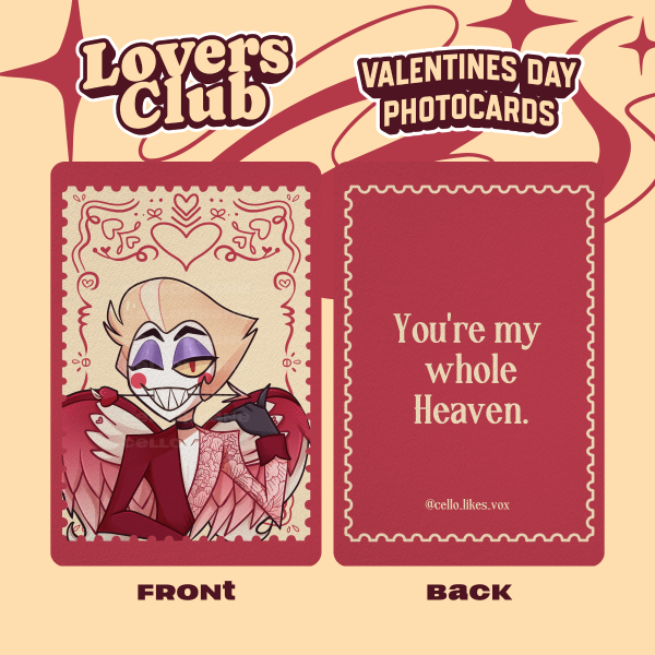 LUCIFER VALENTINES DAY CARD