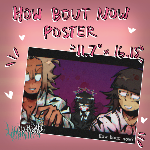 How Bout Now Poster
