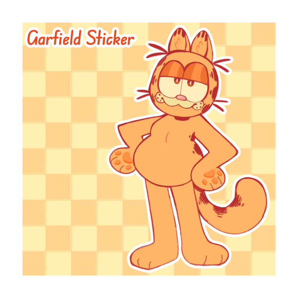 Garfield Sticker