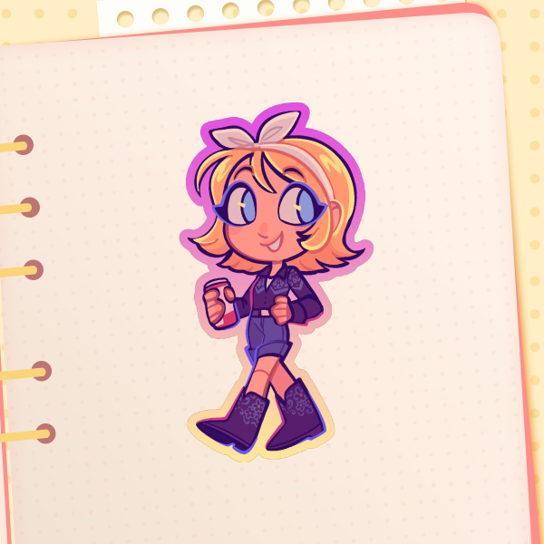 Rin Norteña Sticker