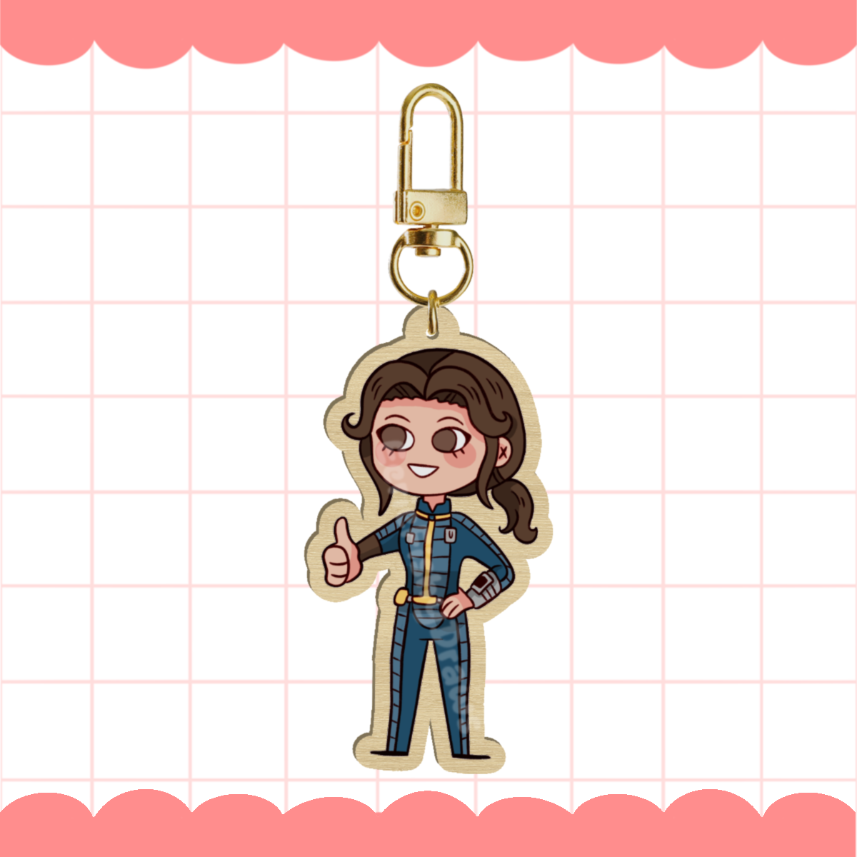Fallout Lucy Keychain