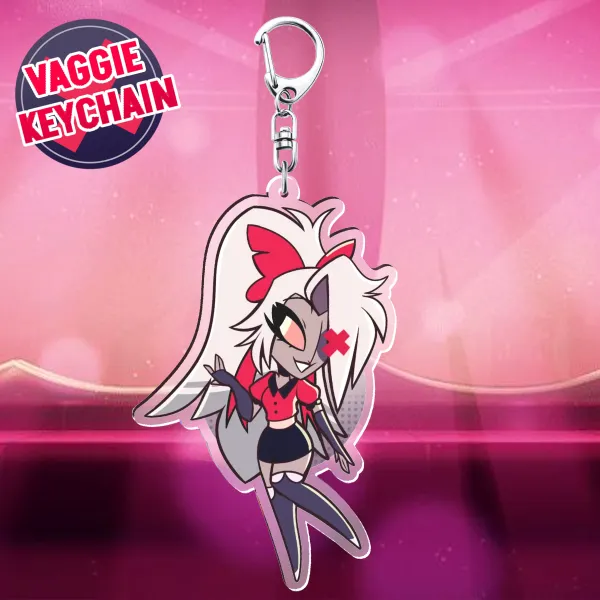 Vaggi hazbin hotel keychain