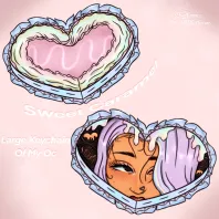 (Vday Keychain) Sweet Caramel Box of Chocolate | Saroya