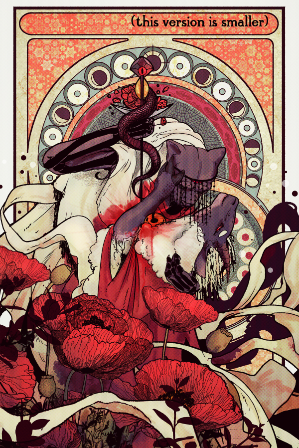 Art Nouveau Narilamb (Smaller version)