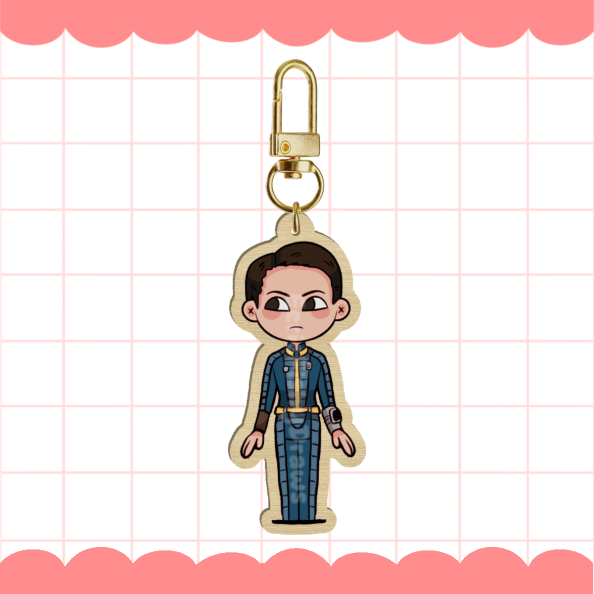 Fallout Norm Keychain