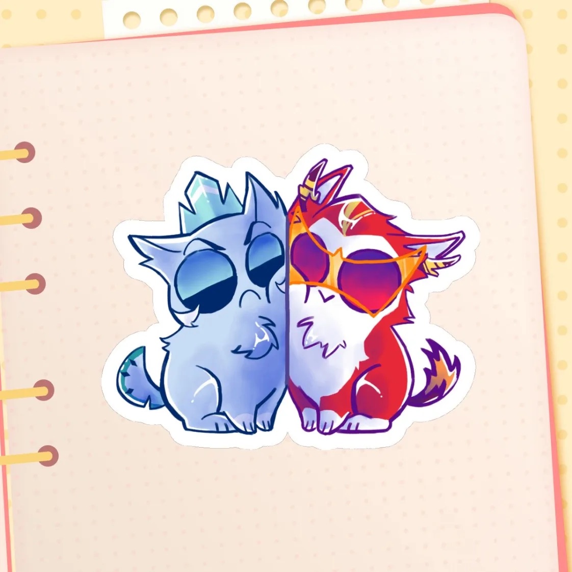 Icyago Cats Sticker