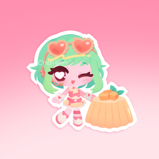 MangoPuddingGumi Sticker