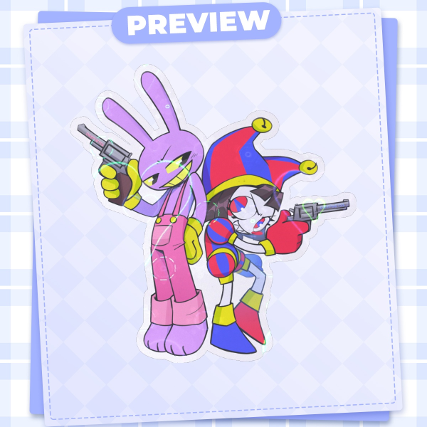 Funnybunny Evil-bros Stickers