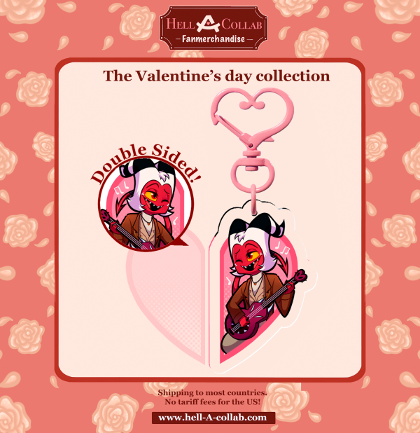 Valentine's day - Date Night || Moxxie Keychain