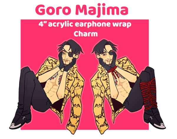 Majima (Tied up Surprise!) [keychain]