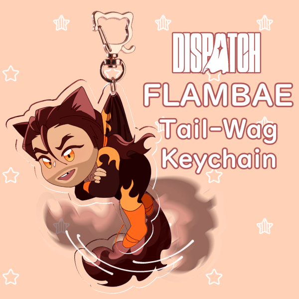 (Dispatch) Flambae Tail-wagging Pendant