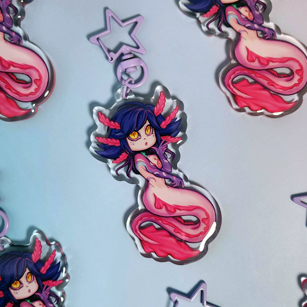 Neekolotl Acrylic Keychains