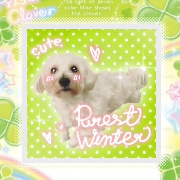 🍀 ›  Pegatina de Winter (˶ˆᗜˆ˵)