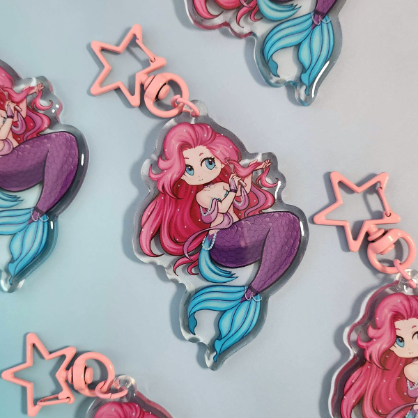 Sera Acrylic Keychain