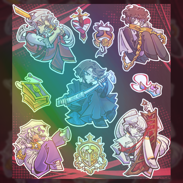 House of Spiders Apprentices – Sticker Sheet