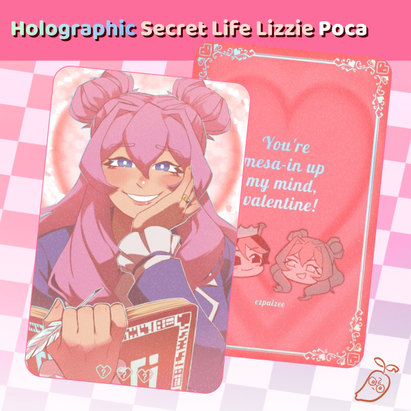Secret Life Lizzie Holo Photocard