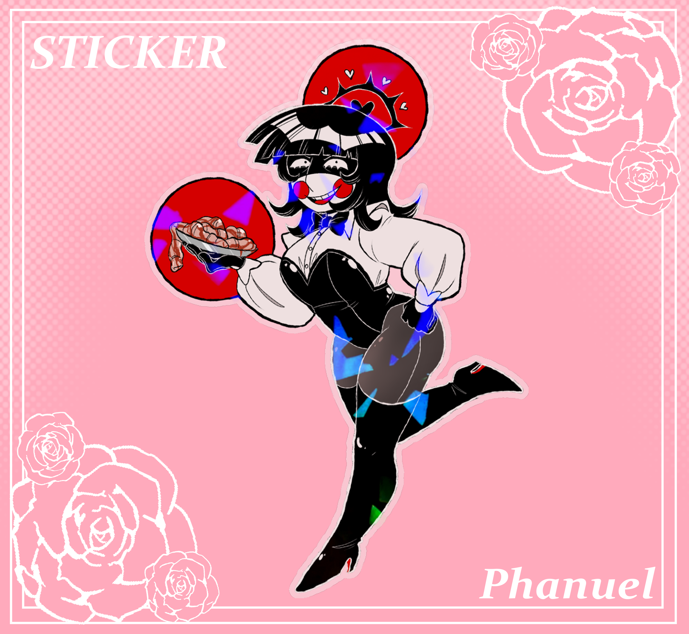 Phanuel Sticker - 2026 Golden Valentine Collection