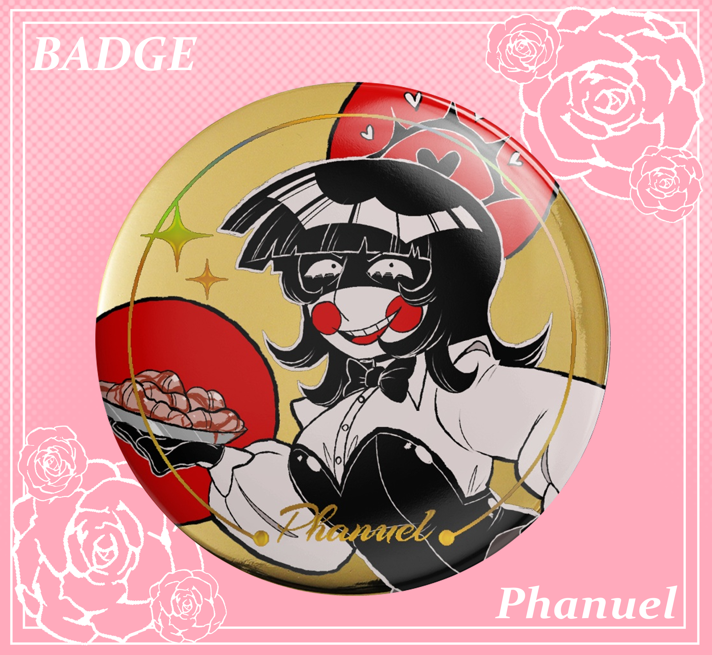 Phanuel Foil Badge - 2026 Golden Valentine Collection