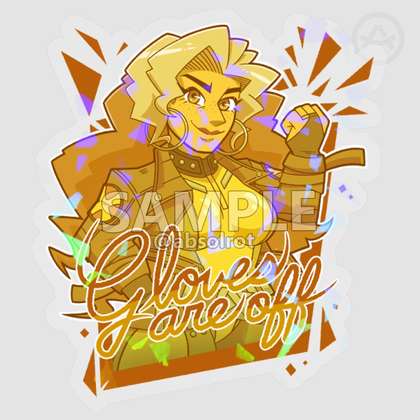 Rogue Transparent Sticker