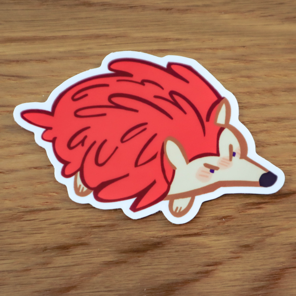 [SONIC] Knuckles The Rodent Sticker
