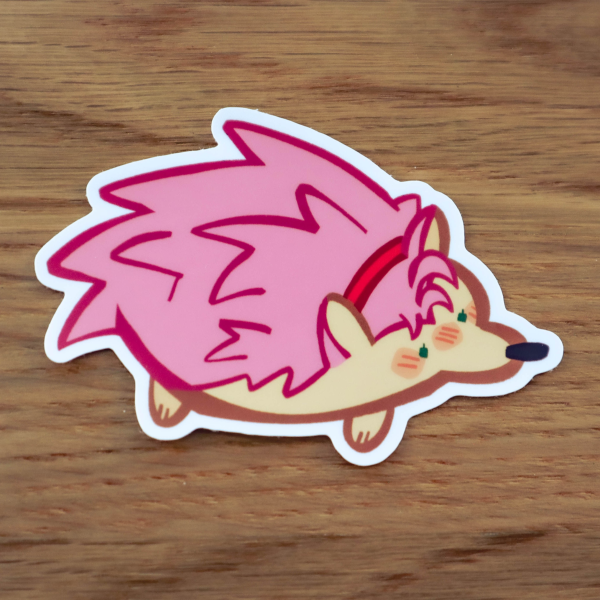 [SONIC] Amy The Rodent Sticker
